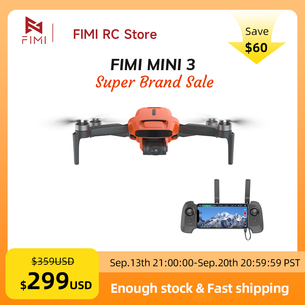 Drone Camera With Gimbal - โดรน FIMI MINI 3 กล้อง 4K