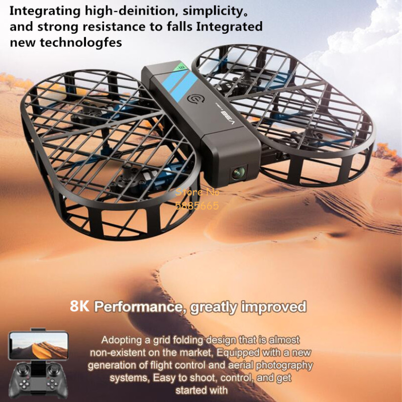 กล้อง 8K HD 360 °   การป้องกัน - Drone Camera Case บทวิจารณ์และราคา