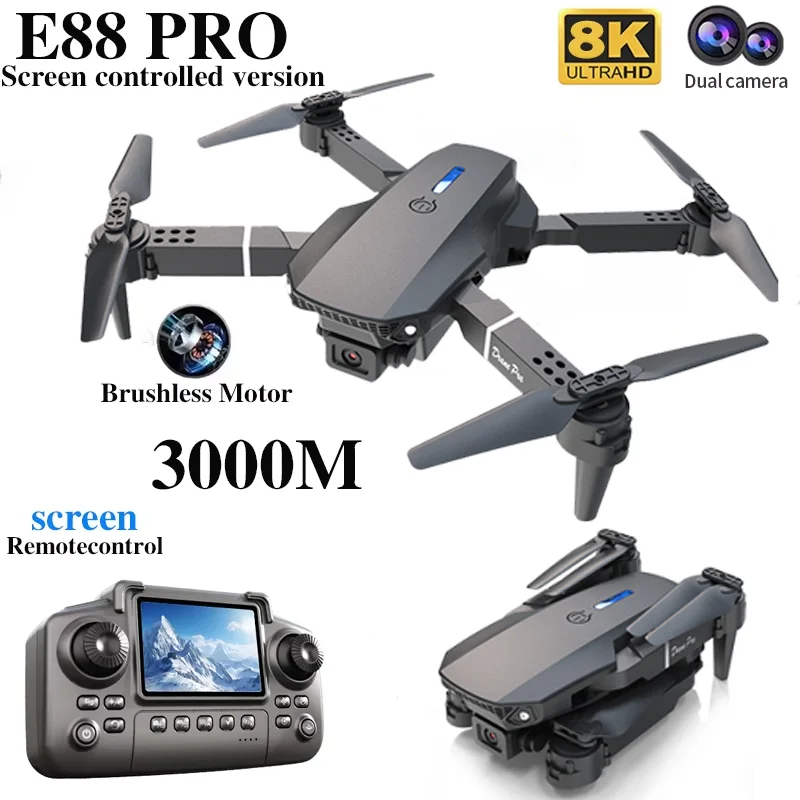 โดรนรุ่น Professional E88 PRO  - Drone Camera Hd บทวิจารณ์และราคา
