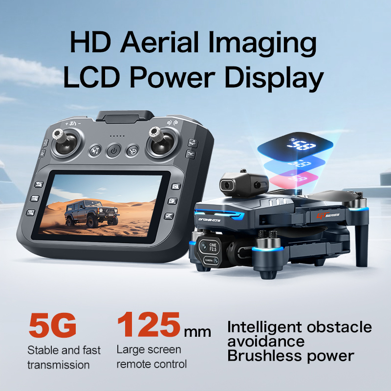 โดรนบินหลบหลีกสิ่งกีดขวาง GT8  - Drone Camera With Gimbal บทวิจารณ์และราคา
