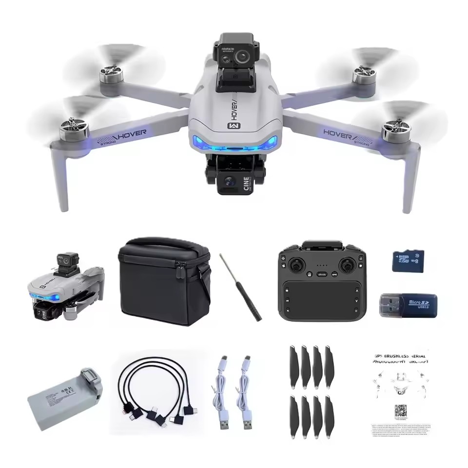 โดรน 2KM พร้อมกิมบอลสามแกน กล้ - Drone Camera With Gimbal บทวิจารณ์และราคา
